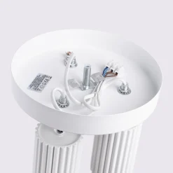 Sollux Deckenstrahler 3-flammig GU10 rund Ø 19,5 cm klein Weiß BERTA* Flurlampen|Wohnzimmerlampen