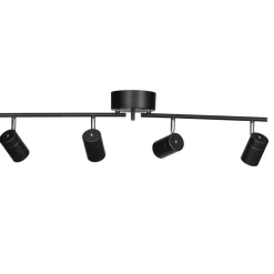 By Rydéns Deckenstrahler 4-flammig GU10 83 cm lang Schwarz Metall* Flurlampen|Wohnzimmerlampen