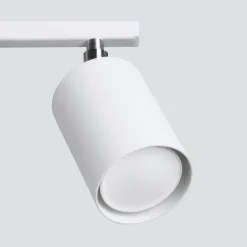 Best Sollux Deckenstrahler GU10 3-flammig Weiß Metall verstellbar