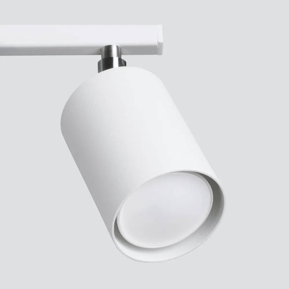 Best Sollux Deckenstrahler GU10 3-flammig Weiß Metall verstellbar