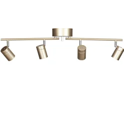 By Rydéns Deckenstrahler GU10 4-flammig länglich 83 cm in Gold* Flurlampen|Wohnzimmerlampen