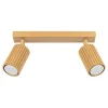 Sollux Deckenstrahler in Gold 2-flammig GU10 B: 30 cm schwenkbar* Flurlampen|Wohnzimmerlampen