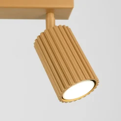 Sollux Deckenstrahler in Gold 2-flammig GU10 B: 30 cm schwenkbar* Flurlampen|Wohnzimmerlampen