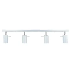 Easylight Deckenstrahler Metall 4-flammig 80 cm länglich GU10 Weiß* Deckenleuchten|Flurlampen