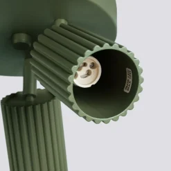 Sollux Deckenstrahler Modern rund Ø 19,5 cm klein Grün 3x GU10