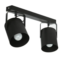 Easylight Deckenstrahler Schwarz 2 flmg E27