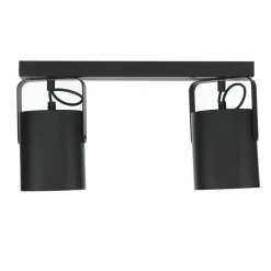 Easylight Deckenstrahler Schwarz 2 flmg E27