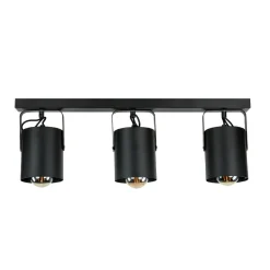 Outlet Easylight Deckenstrahler Schwarz 3 flmg E27