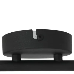 Steinhauer Deckenstrahler Schwarz 4-flmg 90 cm inkl. GU10 flexibel* Deckenleuchten|Spots