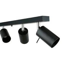 Online Easylight Deckenstrahler Schwarz Metall 6-flammig 118 cm schwenkbar