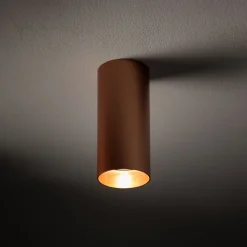 Online Nowodvorski Deckenstrahler Stahl GU10 in Kupfer Ø5,5 cm elegant