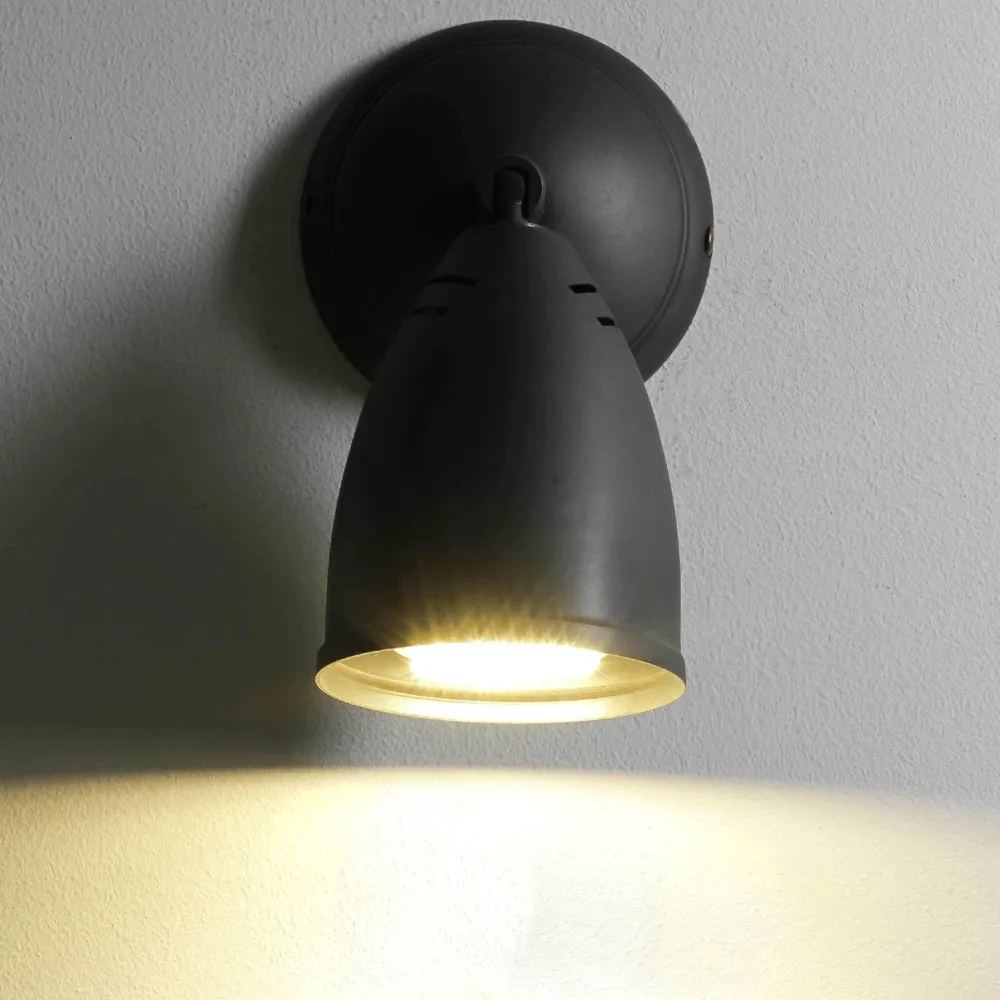 Outlet Giovanni Battista Deckenstrahler Stoccolma Schwarz