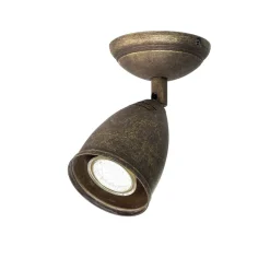 Giovanni Battista Deckenstrahler Stoccolma Messing Antik* Wandleuchten|Flurlampen