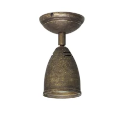 Giovanni Battista Deckenstrahler Stoccolma Messing Antik* Wandleuchten|Flurlampen