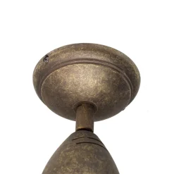 Giovanni Battista Deckenstrahler Stoccolma Messing Antik* Wandleuchten|Flurlampen