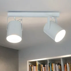 Easylight Deckenstrahler Weiß 2 flmg E27* Deckenleuchten|Flurlampen