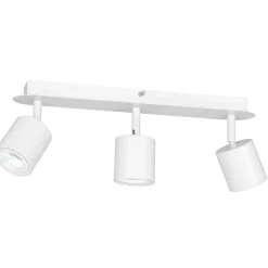 Outlet Luminex Deckenstrahler Weiß 3-flammig GU10 schwenkbar