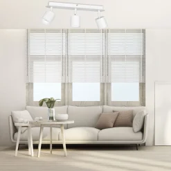 Outlet Luminex Deckenstrahler Weiß 3-flammig GU10 schwenkbar