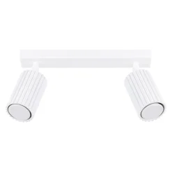 Sollux Deckenstrahler Weiß GU10 2-flammig B: 30 cm klein Modern* Flurlampen|Wohnzimmerlampen