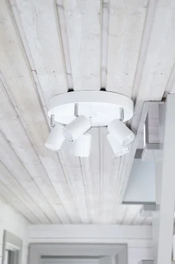 By Rydéns Deckenstrahler Weiß GU10 4-flammig klein Ø 30 cm* Flurlampen|Wohnzimmerlampen