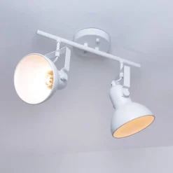 Easylight Deckenstrahler Weiß Retro Design E14 Wohnzimmer* Deckenleuchten|Flurlampen