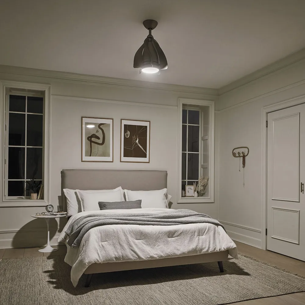 Elstead Deckenventilator mit Fernbedienung Beleuchtung dimmbar Ø38cm* Deckenleuchten