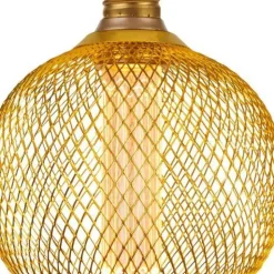 Searchlight Deko Leuchtmittel LED in Gold E27 1800 K 120 lm dimmbar - LM175* Leuchtmittel