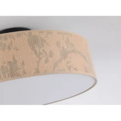 Sale Searchlight Dekorative Deckenleuchte Bambus Muster E27 3-flammig