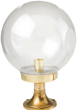 Best Lido Dekorative Gartenlampe VERIA Messing Kugel Schirm