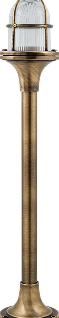 Outlet Lido Dekorative Gartenleuchte Messing H:62cm IP54