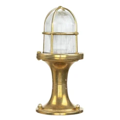 Lido Dekorative Gartenleuchte Messing H:25cm Maritim* Rustikale Lampen|Metall Lampen