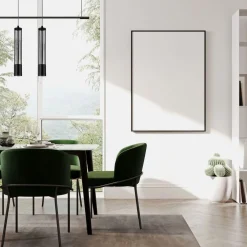 Belis Dekorative Hängelampe Metall GU10 35 cm lang Schwarz* Hängelampen|Bürolampen