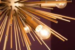 Online Invicta Interior Dekorative Pendelleuchte in Gold kunstvoll ISADIA