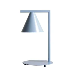 ALDEX Dekorative Tischlampe Blau Metall H:40 cm Kegel wohnlich* Tischlampen|Schlafzimmer Lampen