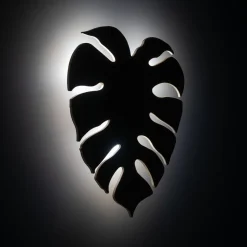 TK Lighting Dekorative Wandlampe Holz Blatt indirektes Licht H: 40 3x G9* Wandleuchten|Flurlampen