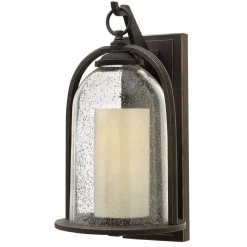 Elstead Dekorative Wandlaterne Regenglas Windlicht Design* Vintage Lampen|Gartenlaternen