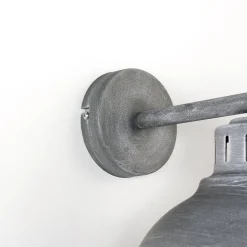 Luminex Dekorative Wandleuchte SVEN in Grau-Patina* Wandleuchten|Küchenlampen