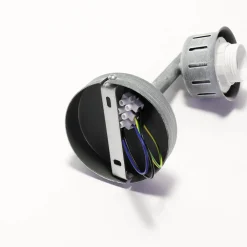 Luminex Dekorative Wandleuchte SVEN in Grau-Patina* Wandleuchten|Küchenlampen