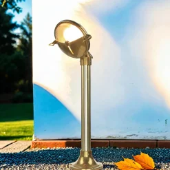 Lido Dekorative Wegeleuchte KARPAHTOS Garten Messing* Rustikale Lampen|Metall Lampen