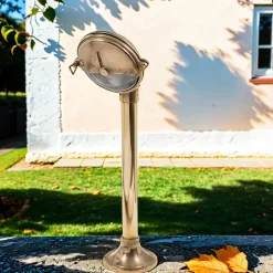 Lido Dekorative Wegeleuchte KARPAHTOS Garten Messing* Rustikale Lampen|Metall Lampen