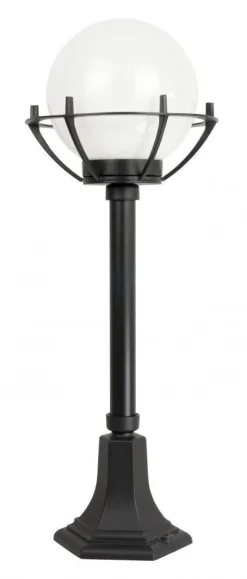 SU-MA Dekorative Wegeleuchte Kugel Schirm 72 cm E27 IP43* Vintage Lampen|Metall Lampen