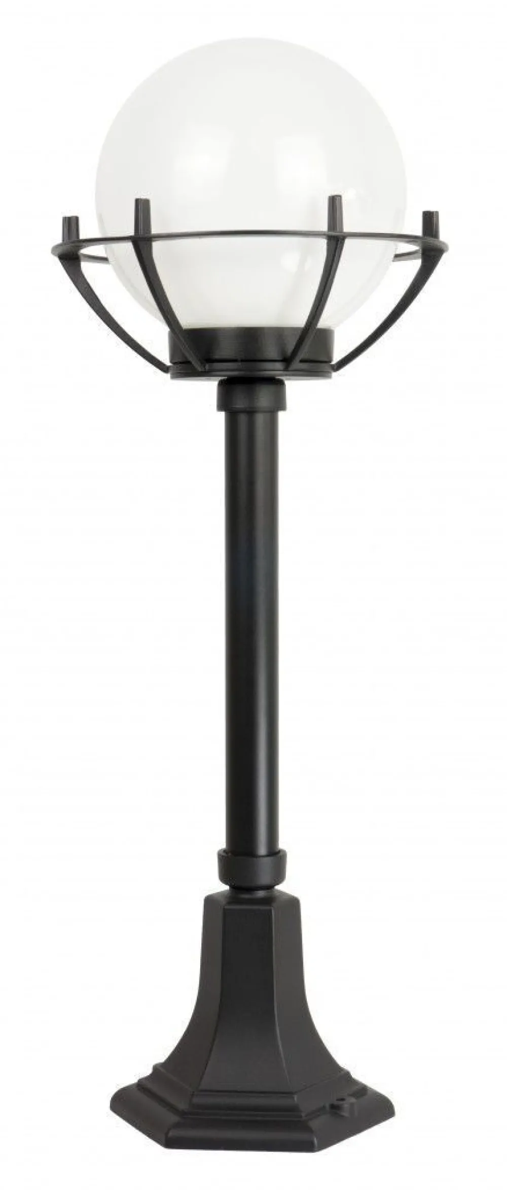 SU-MA Dekorative Wegeleuchte Kugel Schirm 72 cm E27 IP43* Vintage Lampen|Metall Lampen