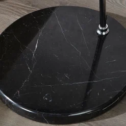 Best Invicta Interior Design Bogenlampe BANGO 195 cm Schwarz Wohnzimmer