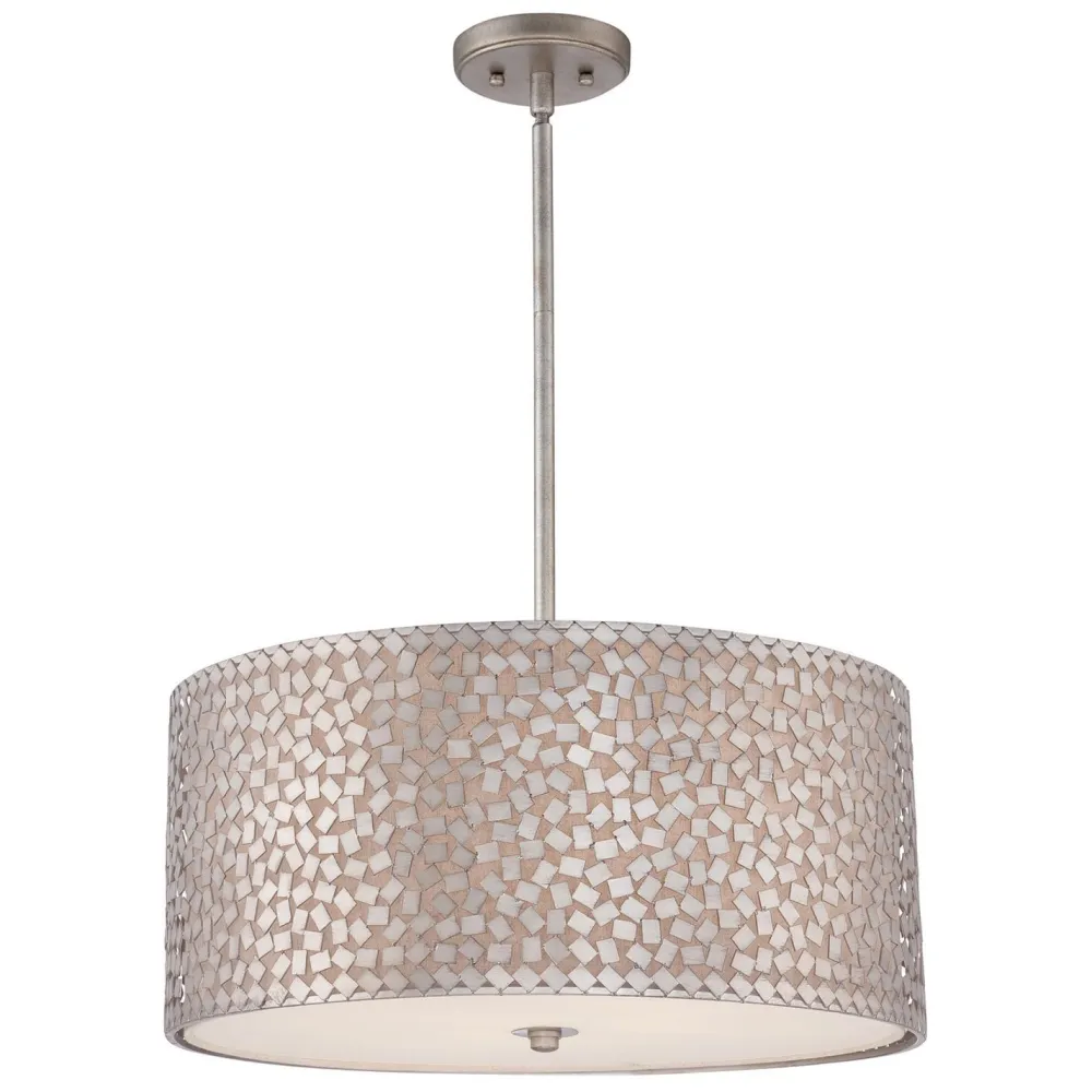 Elstead Design Deckenleuchte rund in Silber verstellbar* Deckenleuchten|Vintage Lampen