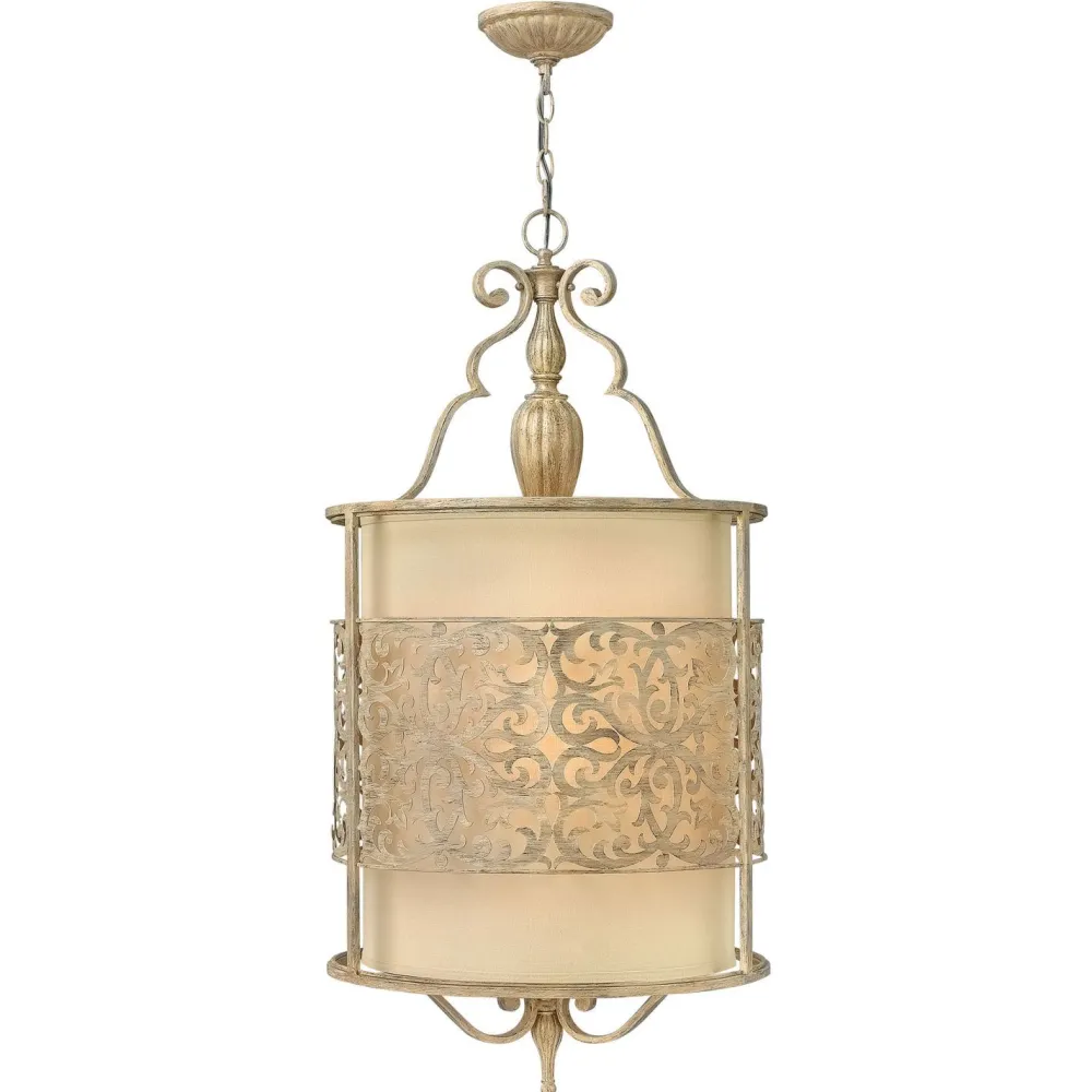 Elstead Design Hängelampe Stoff Metall Esstisch verstellbar* Vintage Lampen|Designerlampen