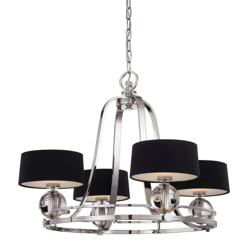 Elstead Design Kronleuchter mit Schirm Ø77,5cm Esszimmer* Hängelampen|Esszimmer Lampen