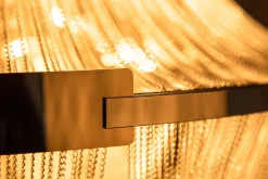 Invicta Interior Design Kronleuchter Wohnzimmer Metall Ketten in Silber