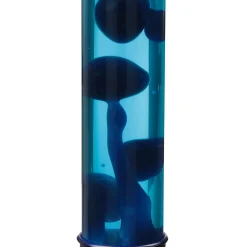 Easylight Design Lavalampe XXL Blau Hellblau rund 76cm ALAN* Retro Lampen|Lavalampen