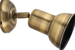 Lido Design Spot Lampe aus Messing E27 verstellbar Wand* Spots|Wandleuchten