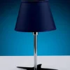 Laura Suardi Design Tischlampe MIRENA Blau Chrom Maritim* Tischlampen|Schlafzimmer Lampen